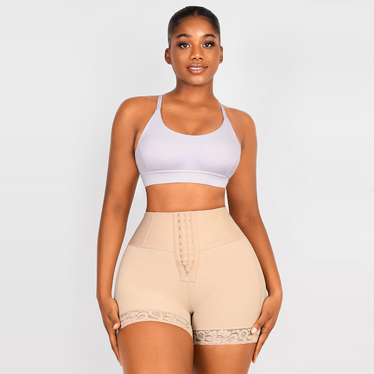 Middle Waisted Mid Thigh Shaper Shorts