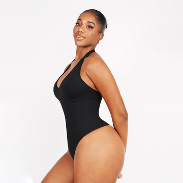 Halter Thong Bodysuit Shapewear